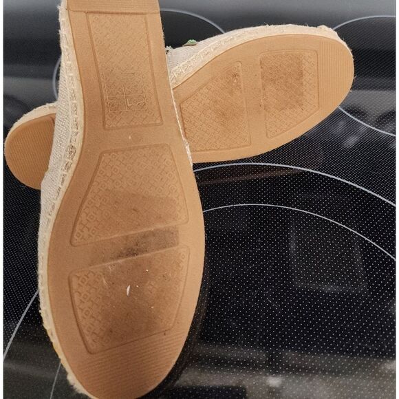 Tory Burch Women's Pineapple Espadrilles - Green and Yellow Size 5 NEW - Picture 7 of 8